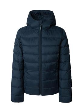 Daunenjacke Pepe Jeans Sally kurz marineblau für Damen