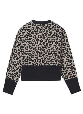 Jersey Mayoral Animal-Print-Crop für Mädchen