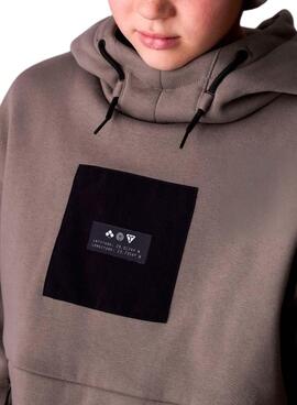 Sweatshirt Mayoral brauner Kontrast für Jungen