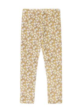Leggings Mayoral Samtgelb für Mädchen.