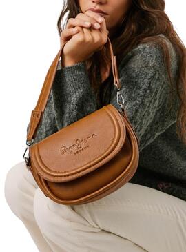 Handtasche Pepe Jeans Crisha Kamel für Damen