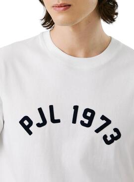 T-Shirt Pepe Jeans Maverick weiß für Herren