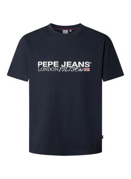 T-Shirt Pepe Jeans Matthew Marine für Herren.
