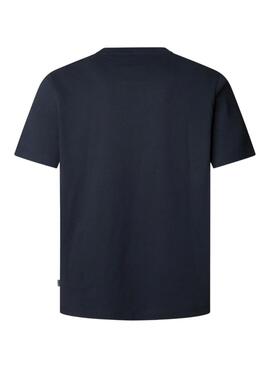 T-Shirt Pepe Jeans Matthew Marine für Herren.