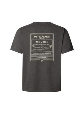 T-shirt Pepe Jeans Todd in grau für Herren