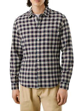 Hemd Pepe Jeans Clermont Karomuster für Herren