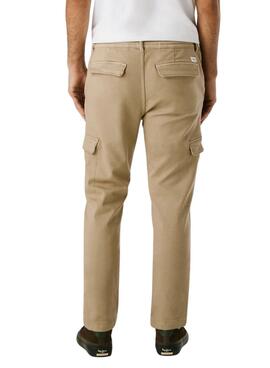 Hose Pepe Jeans Gymdigo Cargo beige für Männer