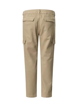 Hose Pepe Jeans Gymdigo Cargo beige für Männer