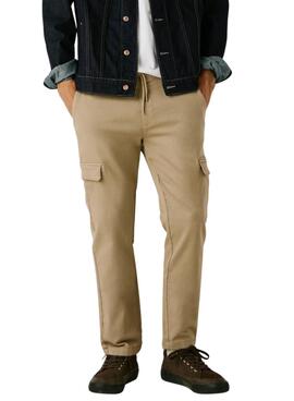 Hose Pepe Jeans Gymdigo Cargo beige für Männer