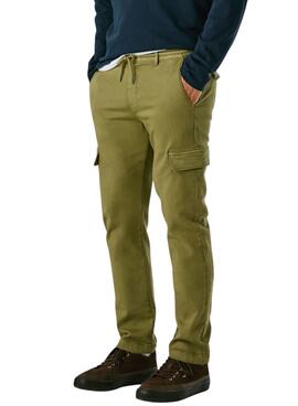 Hose Pepe Jeans Gymdigo Cargo in Grün für Herren