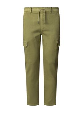 Hose Pepe Jeans Gymdigo Cargo in Grün für Herren