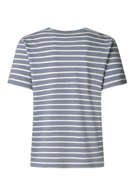 Pepe Jeans Bilma gestreiftes T-Shirt für Damen.