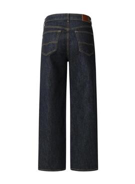 Jeanshose Pepe Jeans Lexa, gerade geschnittenes Bein, dunkelblau, für Damen