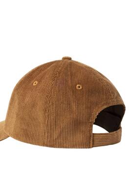 Mütze Pepe Jeans Fancy aus Kamel-Kord für Damen.