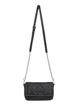 Tasche Pepe Jeans Gemma gepolstert Schwarz mit Nieten für Damen