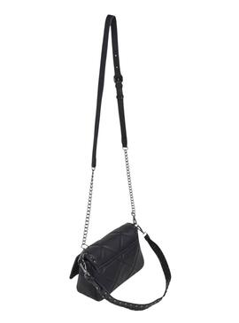 Tasche Pepe Jeans Gemma gepolstert Schwarz mit Nieten für Damen