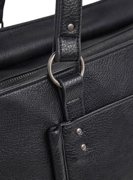 Tasche Pepe Jeans Bellamie schwarz für Damen.