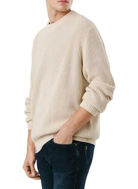 Pullover Pepe Jeans Parker beige für Herren