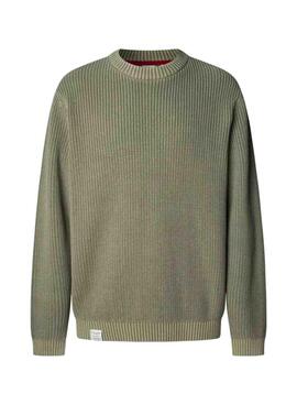 Grüner Pepe Jeans Parker Pullover für Herren