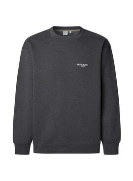 Sweatshirt Pepe Jeans Terry Rundhalsausschnitt grau für Herren