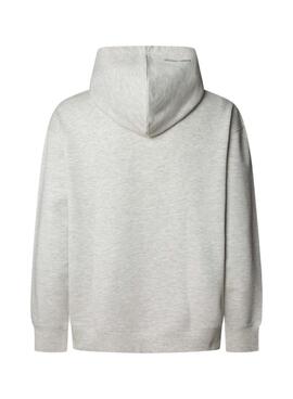 Sweatshirt Pepe Jeans Mason Kapuze grau für Herren
