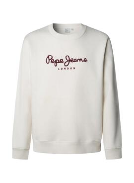 Sweatshirt Pepe Jeans Plain Crew beige für Herren