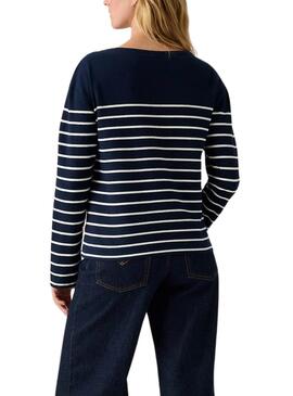 Levis Marine Stripe Marine Pullover für Damen.