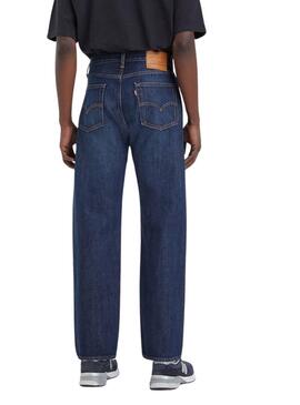 Jeans Levis 555 Relaxed Straight in Blau für Herren.