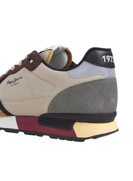 Sneakers Pepe Jeans Brit Colors beige für Herren
