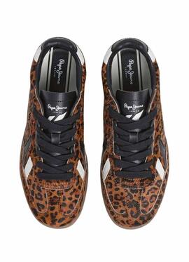 Turnschuhe Pepe Jeans Ball Print Leopard für Damen