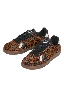 Turnschuhe Pepe Jeans Ball Print Leopard für Damen