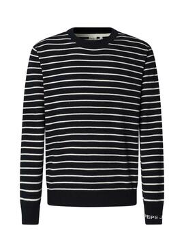Pullover Pepe Jeans Andre Navy Streifen für Herren