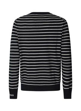 Pullover Pepe Jeans Andre Navy Streifen für Herren