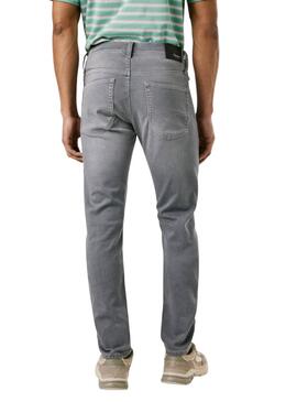 Jeans Hose Pepe Jeans Track slim grau für Herren