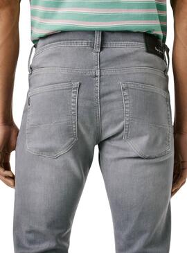 Jeans Hose Pepe Jeans Track slim grau für Herren