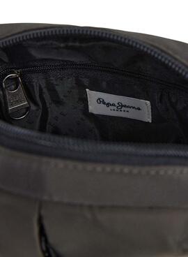 Tasche Pepe Jeans Wayne Reporter mit grauem Logo für Herren