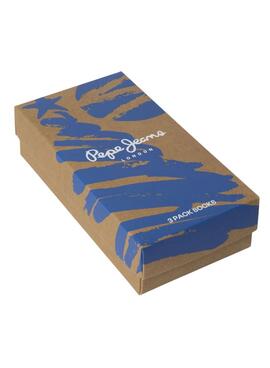 Pack 3 Paar Pepe Jeans Star Geo Socken für Herren