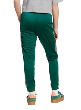 Hose Adidas Adicolor SST in Grün für Mädchen und Jungen