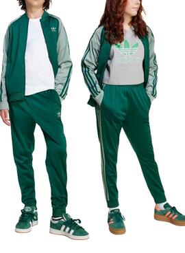 Hose Adidas Adicolor SST in Grün für Mädchen und Jungen