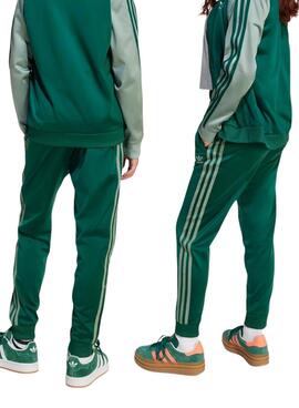 Hose Adidas Adicolor SST in Grün für Mädchen und Jungen