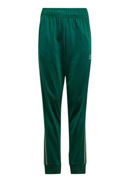 Hose Adidas Adicolor SST in Grün für Mädchen und Jungen