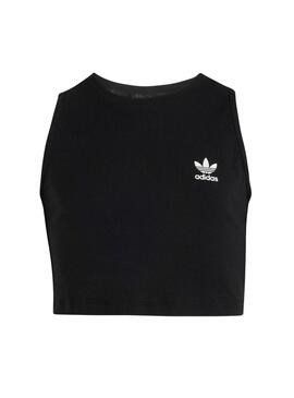 RIB TANK TOP        NEGRO