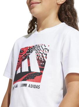 J CAMO LOGO TEE WEISS