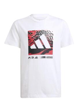 J CAMO LOGO TEE WEISS