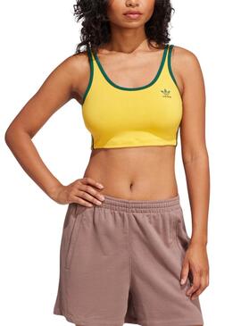 JP2291 3S BRA TOP CREYEL/CGREEN