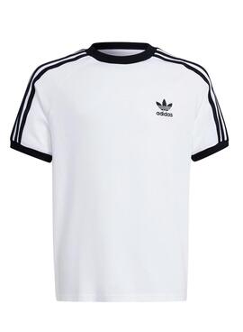 3-STREIFEN-T-SHIRT WEISS
