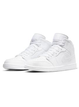 Sneakers AIR JORDAN 1 MITTE 136 Weiß