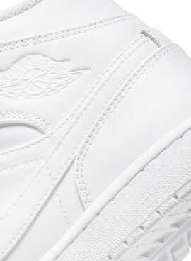 Sneakers AIR JORDAN 1 MITTE 136 Weiß