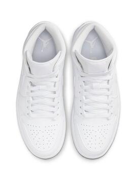 Sneakers AIR JORDAN 1 MITTE 136 Weiß