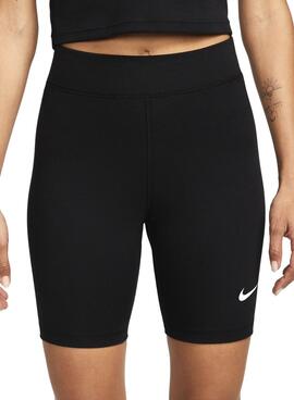 Kurze Nike Sportswear Classic Biker Shorts Schwarz für Damen.
